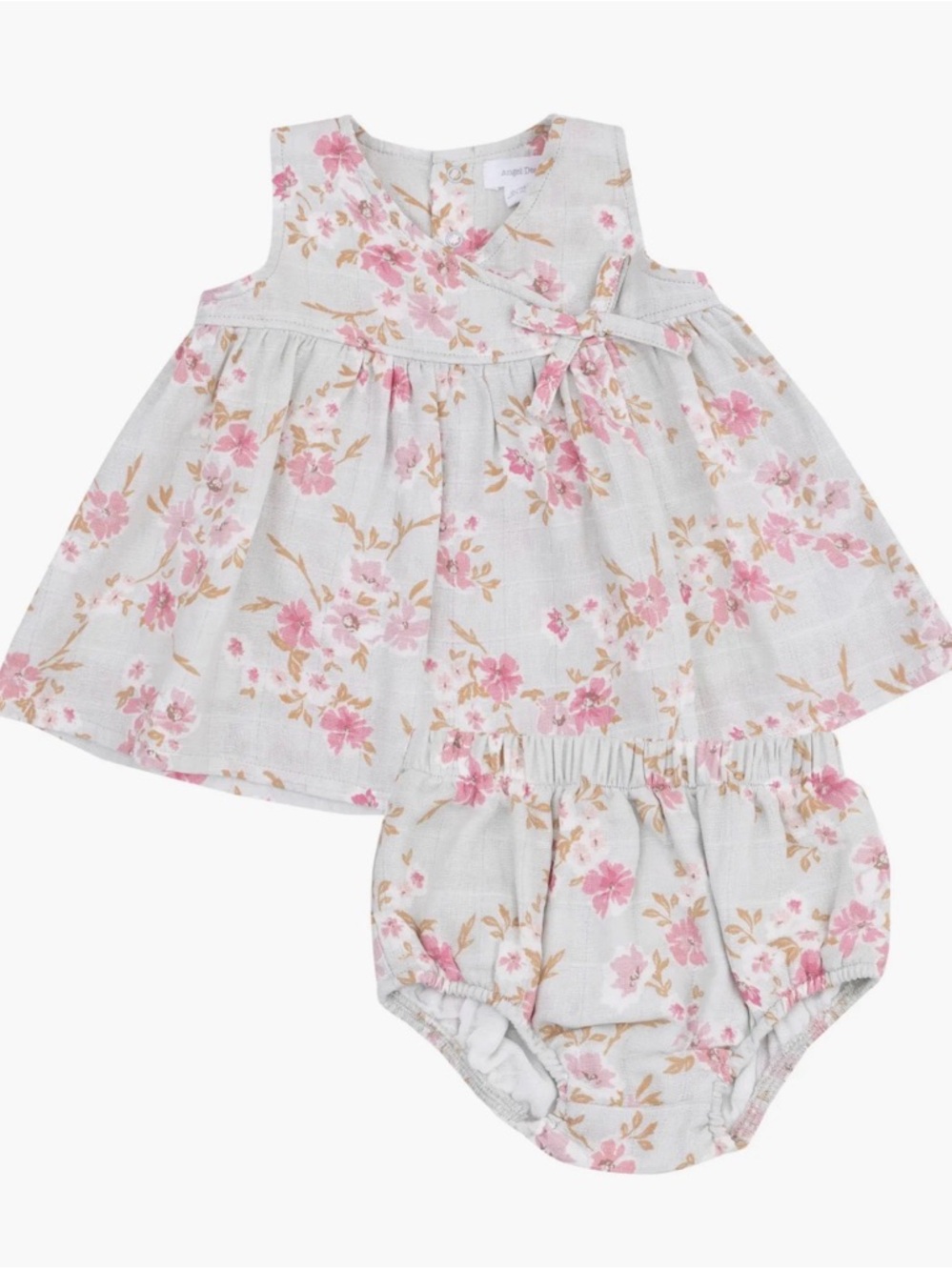 Angel Dear Kimono Dress and Bloomers - Phlox Floral